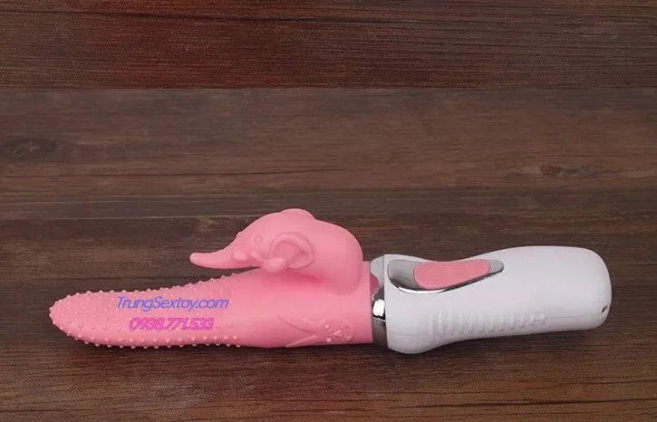 Wanle Tongue-Shaped Textured Silicone Stimulator Couples Romantic — photo 4