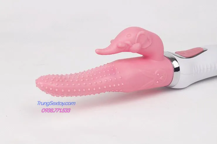 Wanle Tongue-Shaped Textured Silicone Stimulator Couples Romantic — photo 7