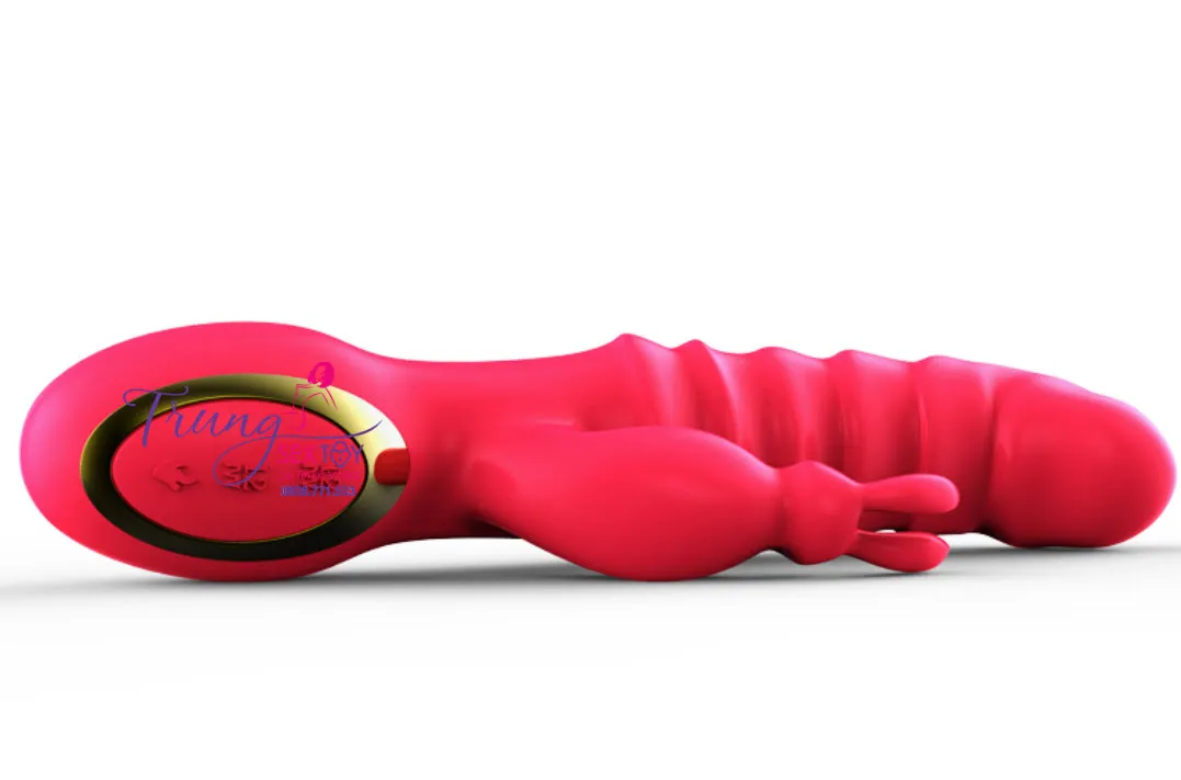 Wanle Silicone 10 Mode Powerful Dual Vibrating Penis — photo 4