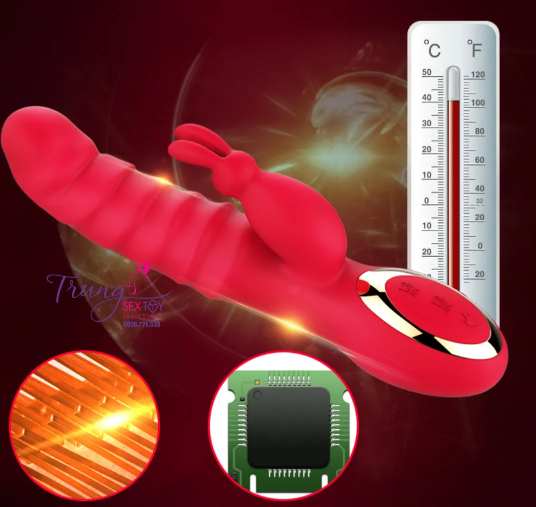 Wanle Silicone 10 Mode Powerful Dual Vibrating Penis — photo 7