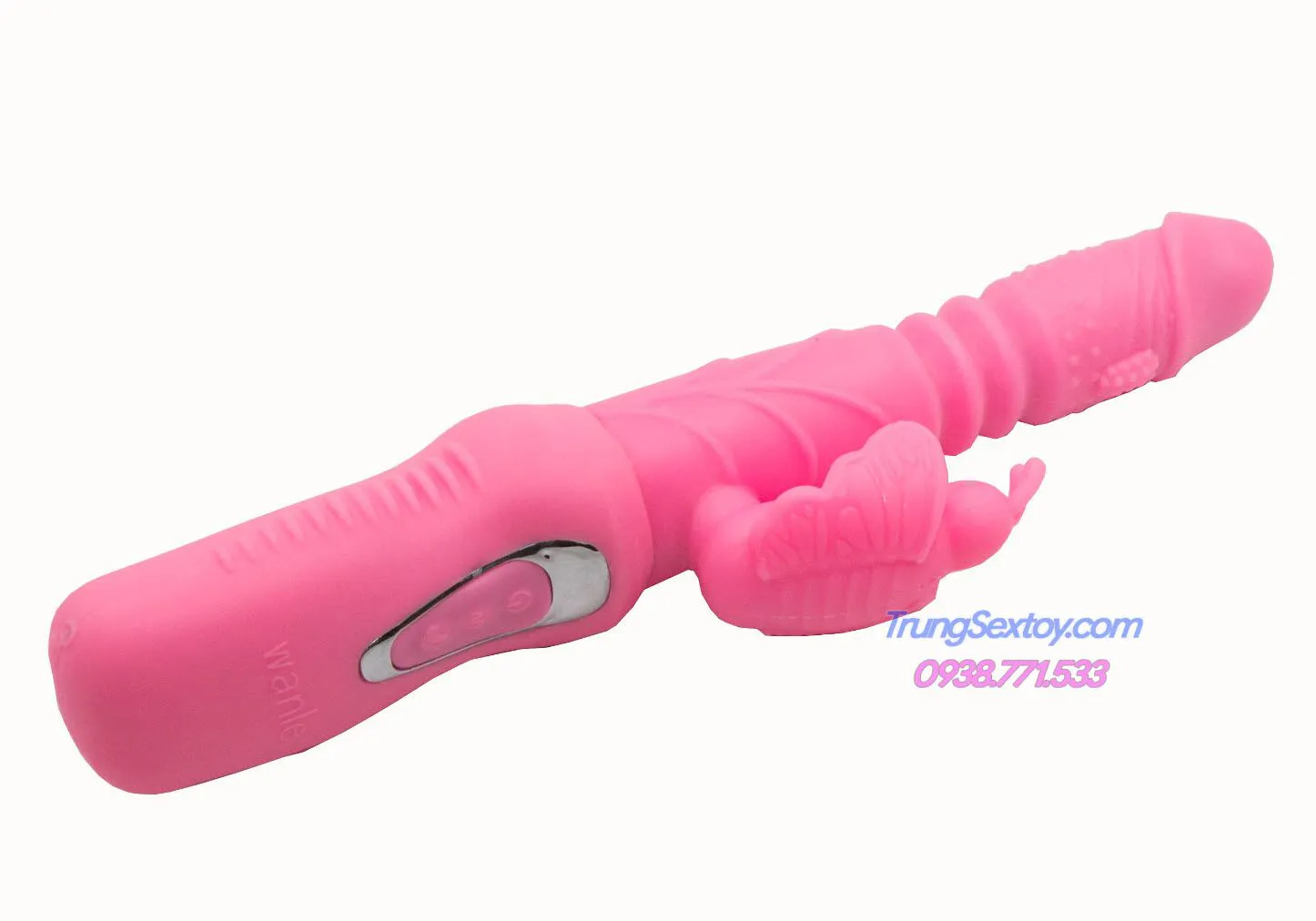 Wanle Vibrating Thrusting Dildo Realistic Female Masturbator — photo 5