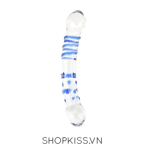 Glass Bead Anal Massager Stimulating Non-Toxic Handheld Toy — photo 2