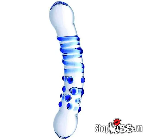 Glass Bead Anal Massager Stimulating Non-Toxic Handheld Toy — photo 3