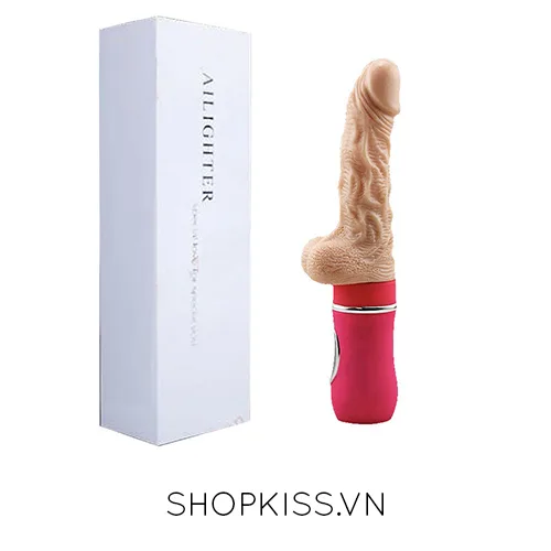 Ailighter Soft Vibrating Thrusting Realistic Dildo — photo 2