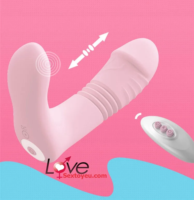 Remote-Controlled Mini Vibrating Panty Dildo for Women — photo 5