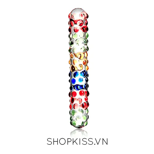 Glass Crystal 4-Color Male Masturbator For Gay Couples — photo 2