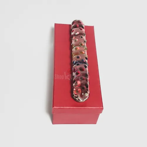 Glass Crystal 4-Color Male Masturbator For Gay Couples — photo 4