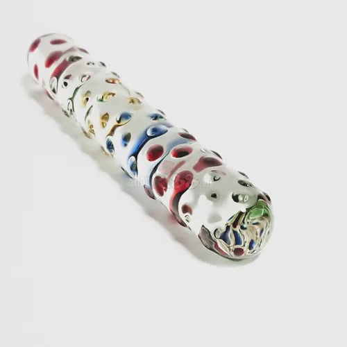 Glass Crystal 4-Color Male Masturbator For Gay Couples — photo 7