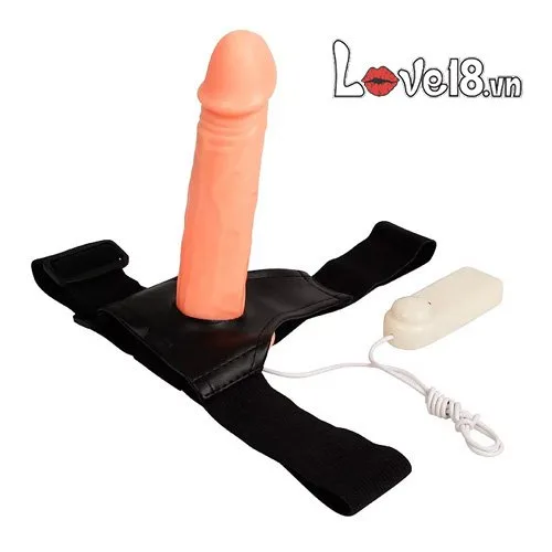 Hollow Vibrating Strap-On Penis Enhancer for Men’s Pleasure — photo 5