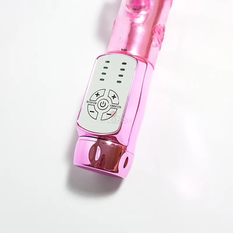 Rechargeable Vibrating Thrusting Dildo, Soft TPE + ABS Material — photo 7