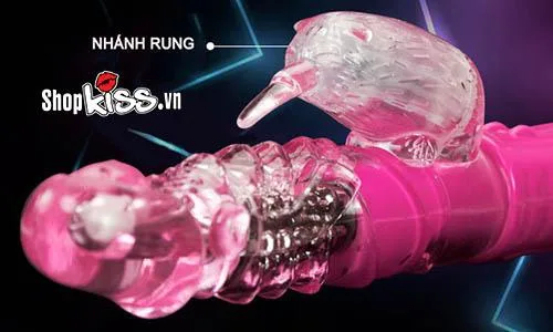 Chicken Warrior Rotating Vibrating Silicone Dildo — photo 4