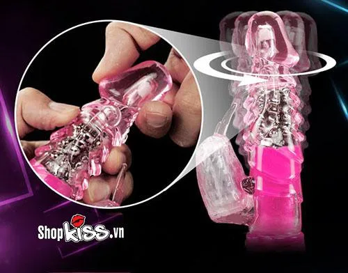 Chicken Warrior Rotating Vibrating Silicone Dildo — photo 5