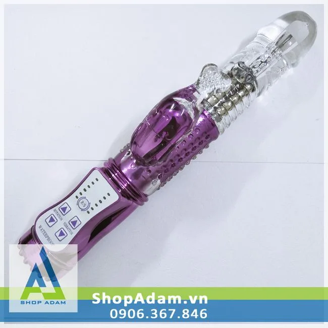 Butterfly Prince Powerful Super Rotating Vibrating Dildo — photo 3