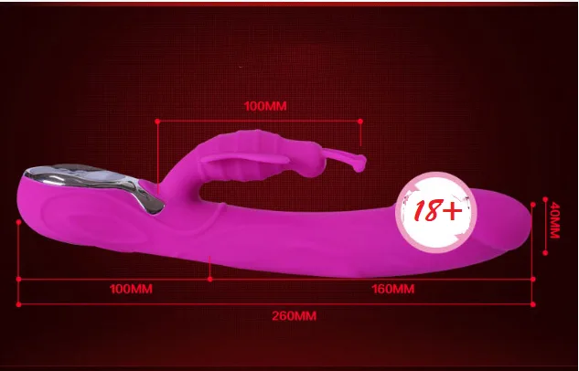 Super Vibrating Heating Rabbit with Butterfly Shape for G-Spot — photo 3