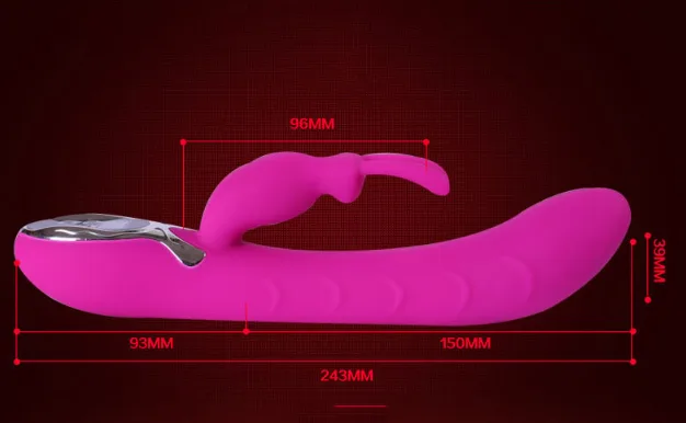 Super Vibrating Heating Rabbit with Butterfly Shape for G-Spot — photo 4