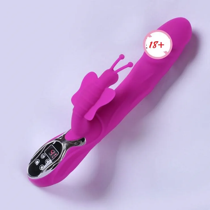 Super Vibrating Heating Rabbit with Butterfly Shape for G-Spot — photo 6
