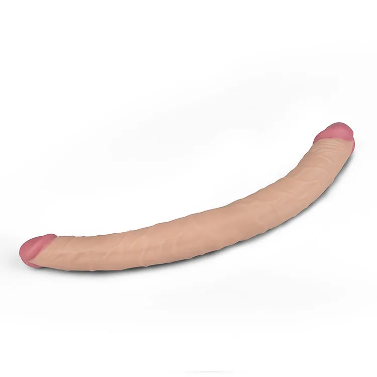 Soft Double-Ended Silicone Vibrator for Lesbian Couples — photo 5