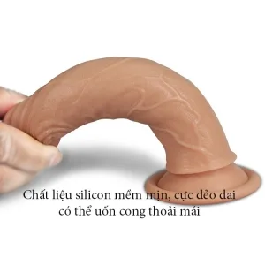 DV 71 Super Soft Silicone Double Layer Realistic Dildo — photo 2