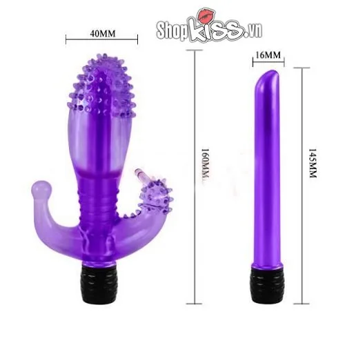 Honeybee Silicone Anchor-Shaped Vibrator 7 Mode Purple G-Spot Toy — photo 5