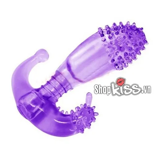 Honeybee Silicone Anchor-Shaped Vibrator 7 Mode Purple G-Spot Toy — photo 6
