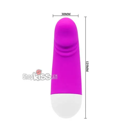 Mini Silicon 30-Frequency Vibrating Dildo for Women — photo 5