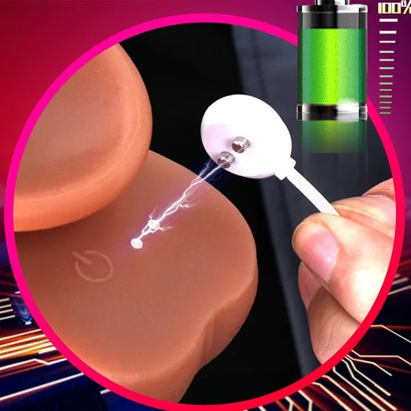 Remote Control Heating Thrusting Silicone G-Spot Massager — photo 5