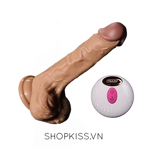 Real Dildo Soft Silicone Heated Vibrating Thrusting For Women — photo 2