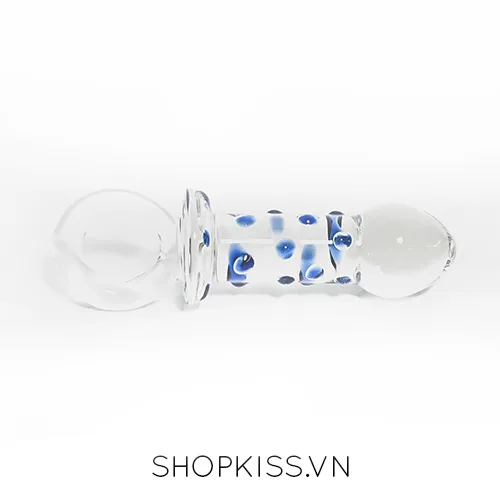 Glass Anal Dildo Gay Prostate Stimulator with Smooth Design — photo 2