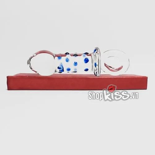 Glass Anal Dildo Gay Prostate Stimulator with Smooth Design — photo 3