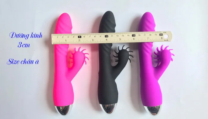 12-Mode Heated Licking Vibrating Dildo Pink Black — photo 3