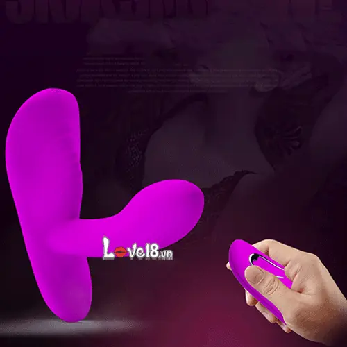 Shell Textured Multi-Point Vibrating Remote Control G-Spot Toy — photo 3