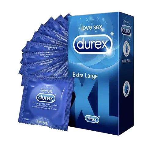 Durex Extra Large XL Condom Natural Rubber Safe Protection