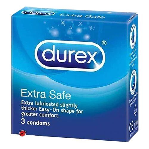 Durex Extra Safe Lubricated Condom 3 Pack
