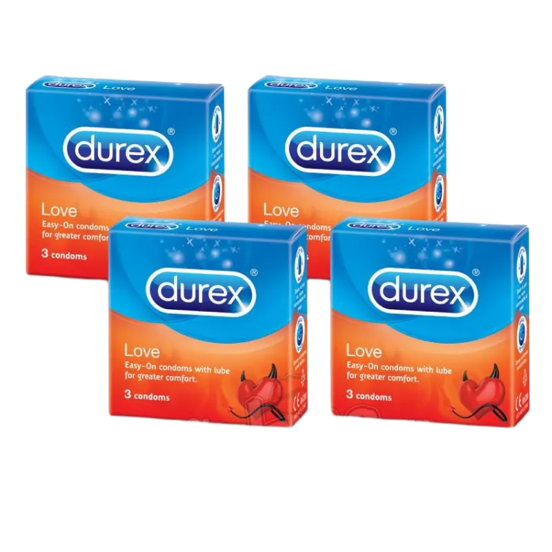 Durex Love Time Extension Condom 3-Pack Thin Safe