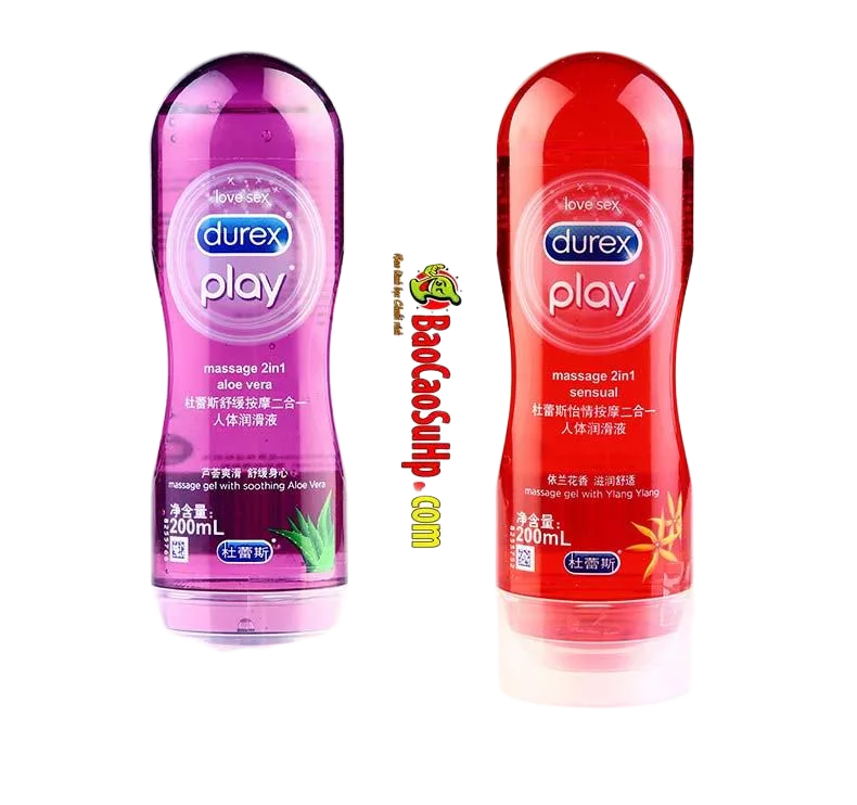 Durex Play 2in1 Aloe Vera Lubricant for Sensual Massage 200ml