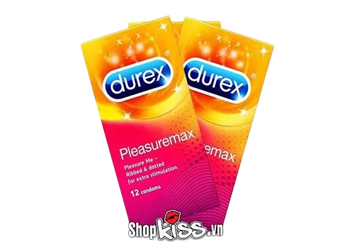 Durex Pleasure Max Ribbed & Dotted Condoms Pack of 12
