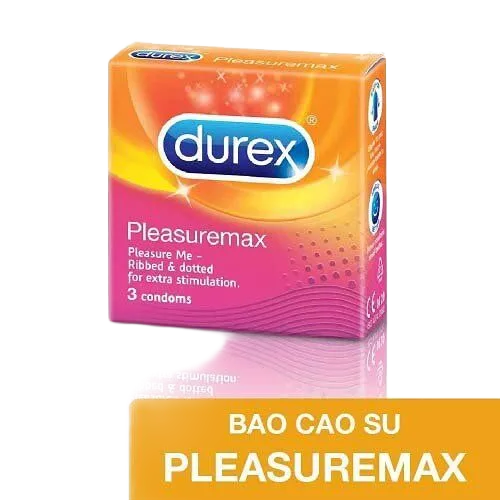 Durex Pleasuremax Ribbed Condoms Extra Sensitive 3 Pack