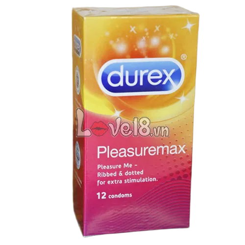 Durex Pleasuremax Textured Condoms 12pcs Safe Thin
