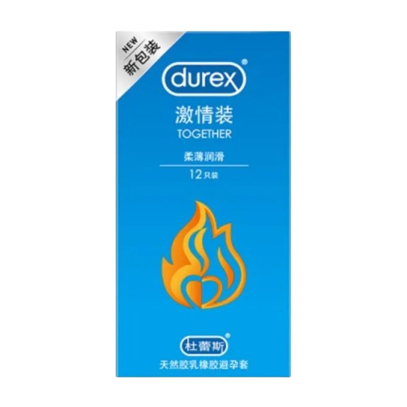 Durex Together Ultra Thin Natural Feel Condoms 12-Pack