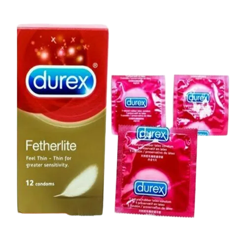 Durex Ultra Thin Condoms for Natural Sensation & Longer Pleasure