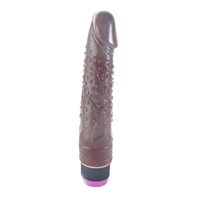 DV01K Spiked Super Vibrate Silicone Female Dildo
