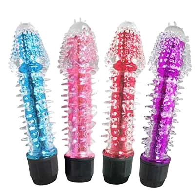 DV01V Textured Vibrating Dildo Intense Female G-Spot Pleasure Toy