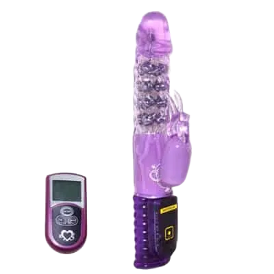 DV06A Remote-Control 360° Rotating Vibrating Dildo