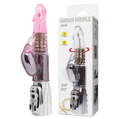 DV06B Premium Silicone Vibrating Dildo Clitoral Stimulator