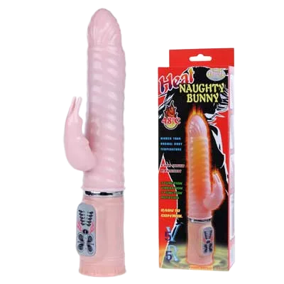 DV13 Heated Rotating Vibrator - Medical Grade Polymer, 48°C Warmth