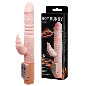 DV13C Heated Rotating Thrusting Male Masturbator 48°C