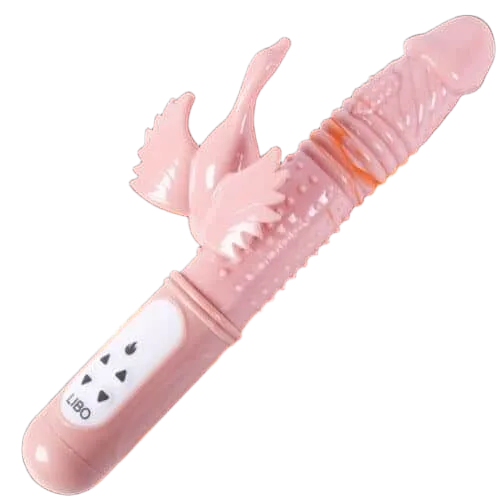 DV13E Multi-Function Vibrating Thrusting Clitoral Massager