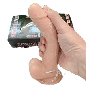 DV16 Silicone Vibrating Realistic Dildo for Vaginal Pleasure