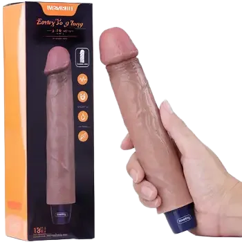 DV55Q Premium Soft Realistic Silicone Vibrator Toy