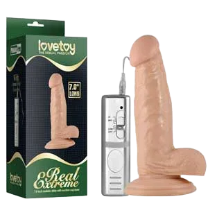DV57A Realistic Responsive Vibrating Dildo